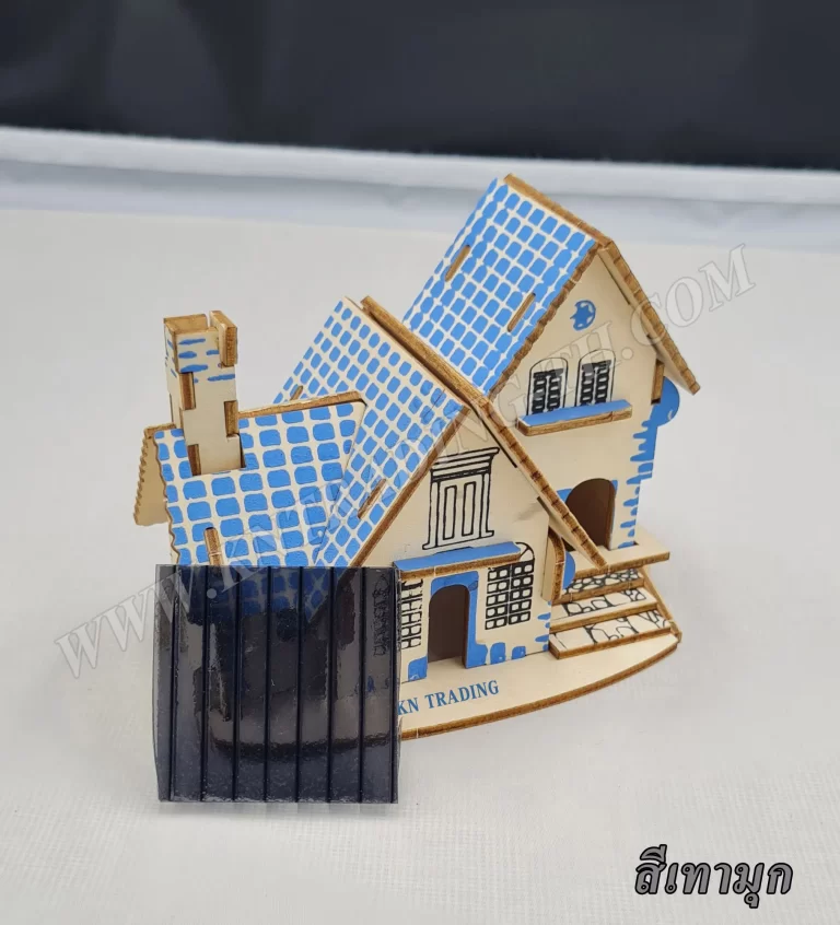 โพลีคาร์บอเนต แผ่นลูกฟูก สีเทามุก