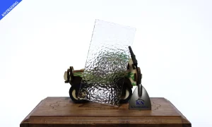 แผ่นตัน ผิวเปลือกส้มสีใส