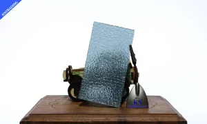 แผ่นตัน ผิวเปลือกส้มสีเขียว กันร้อน