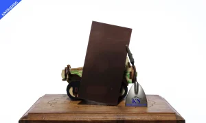 แผ่นตัน ผิวเรียบสีชา กันร้อน