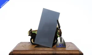 แผ่นตัน ผิวเรียบสีซิลเวอร์ กันร้อน