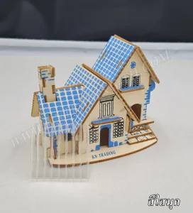 โพลีคาร์บอเนต แผ่นลูกฟูก สีใสมุก