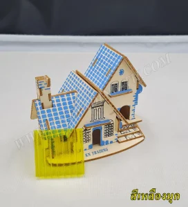 โพลีคาร์บอเนต แผ่นลูกฟูก สีเหลืองมุก